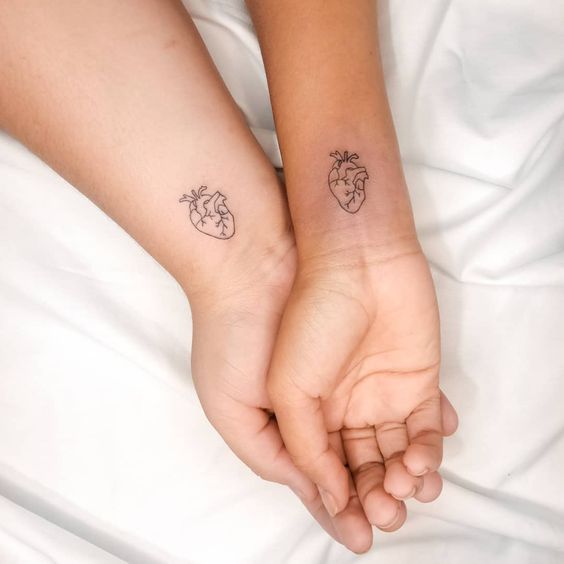 20 tattoo moderna e pequena para casal Pinterest