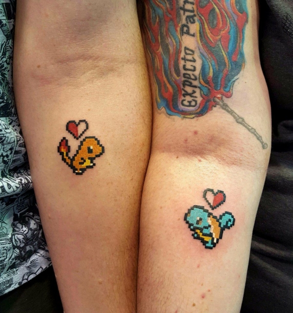 26 tattoo casal Pokemon Lakeside Tattoos