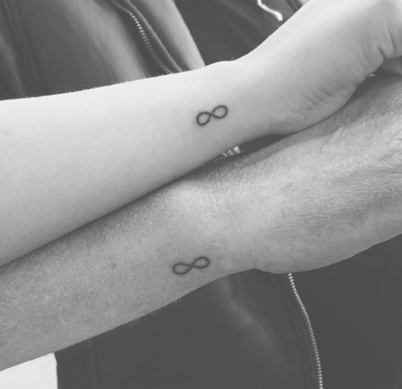 30 tatuagem pai e filha infinito Pinterest