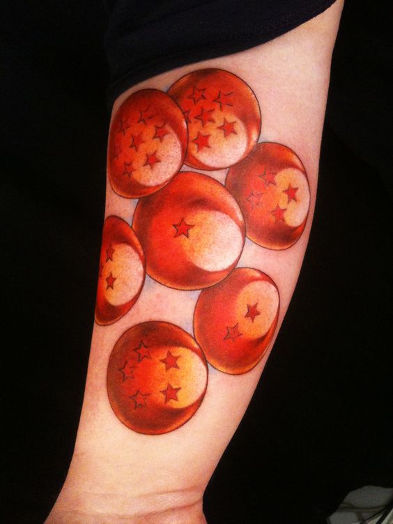 31 tatuagem esferas do dragao Pinterest