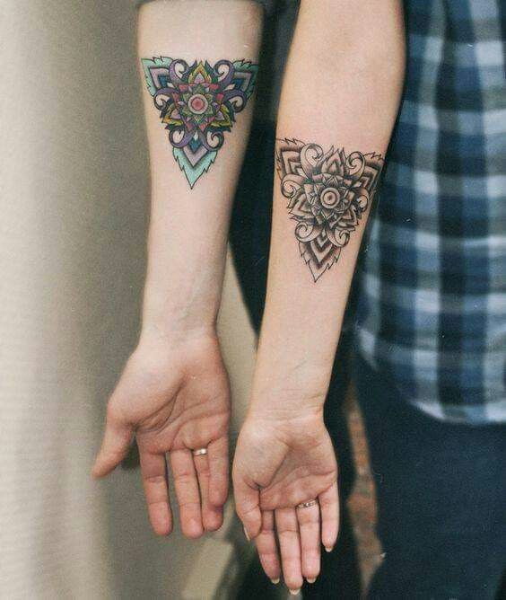39 tatuagem para casal Pinterest