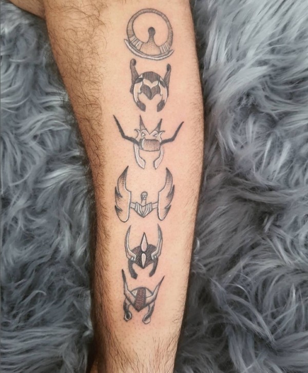 4 tatuagem simples cavaleiros dos zodiacos @elmatattoo