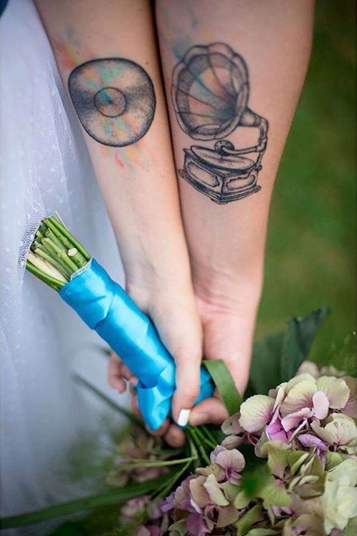 43 tattoo criativa para casal Pinterest