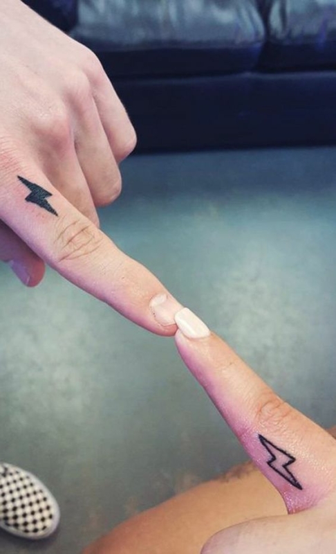 47 tattoo criativa casal Pinterest
