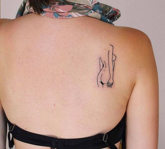 50 tatuagem feminina nas costas Pinterest