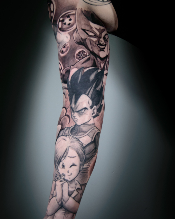 Tatuagem do Vegeta (Vegeta tattoo)  Desenhos para tatuagem masculino,  Estilos de letras para tatuagem, Tatuagens de anime