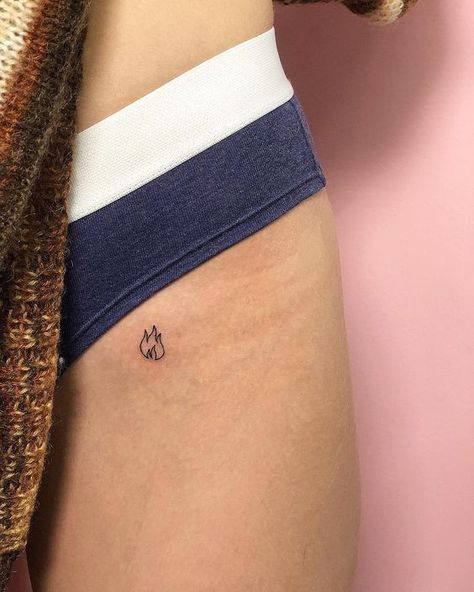 59 tatuagem feminina na virilha Pinterest