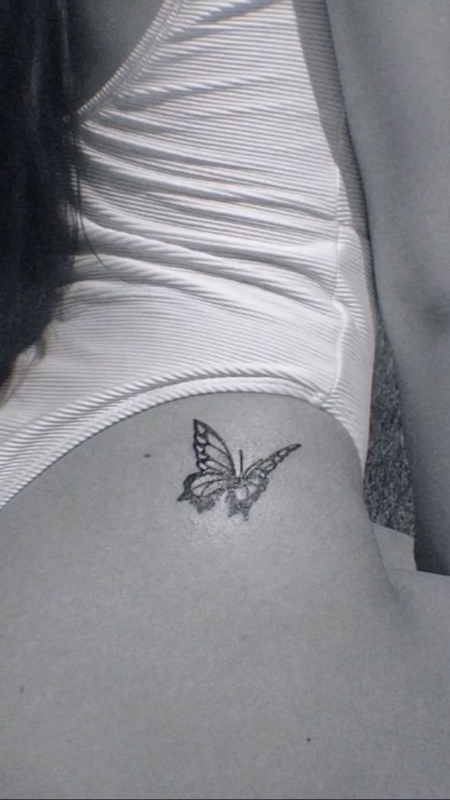 68 tatuagem de borboleta Pinterest