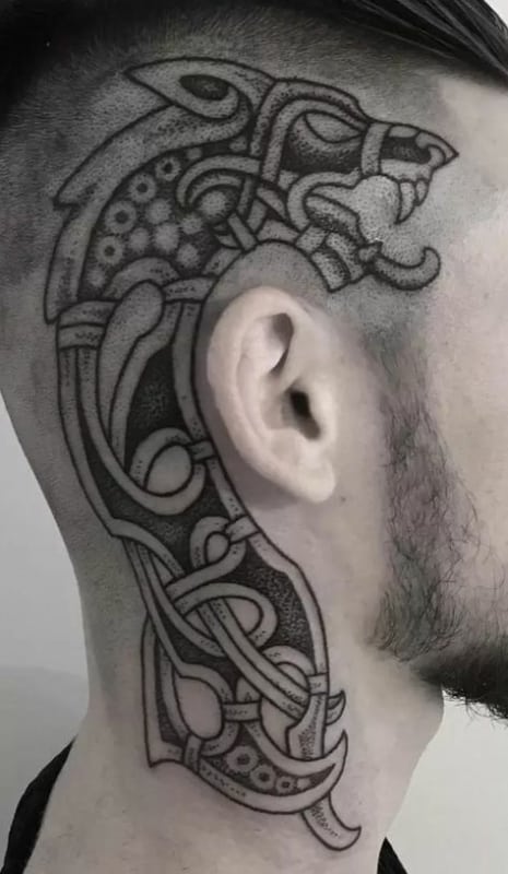 linda tatuagem viking