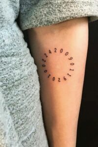 50 TATUAGENS DE DATA com significados incríveis!