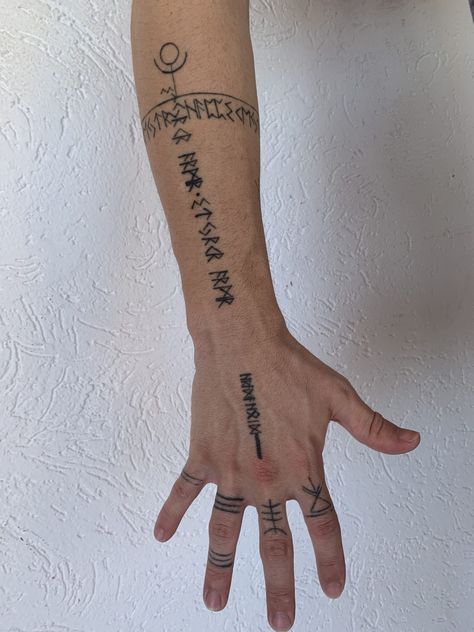 tatuagem de runas nordicas ideias modelos