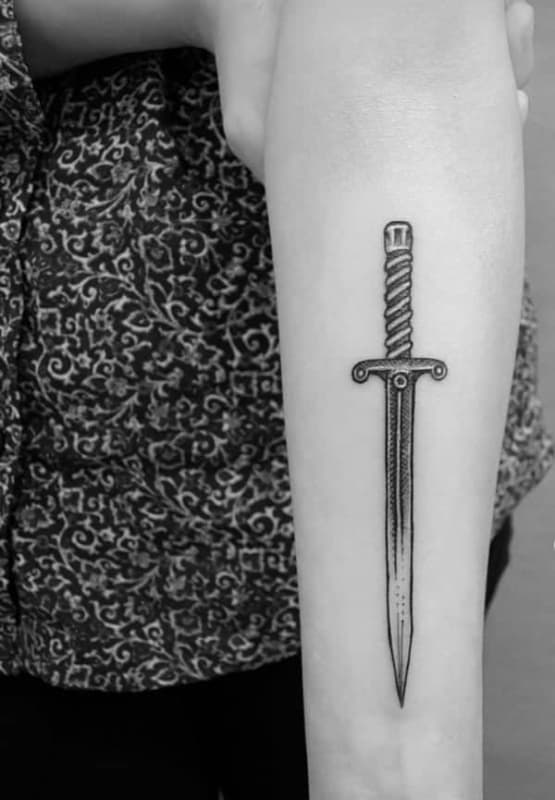 tatuagem viking simples