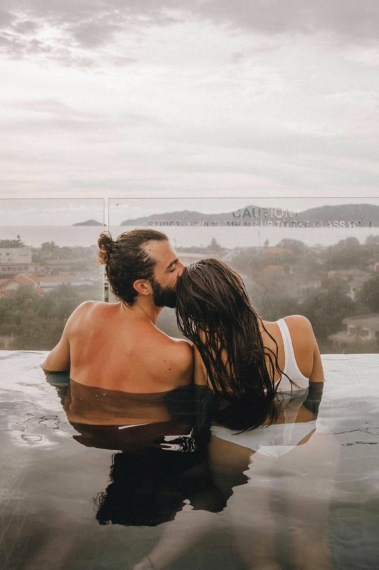 45 foto inspiracao para casal na piscina Pinterest