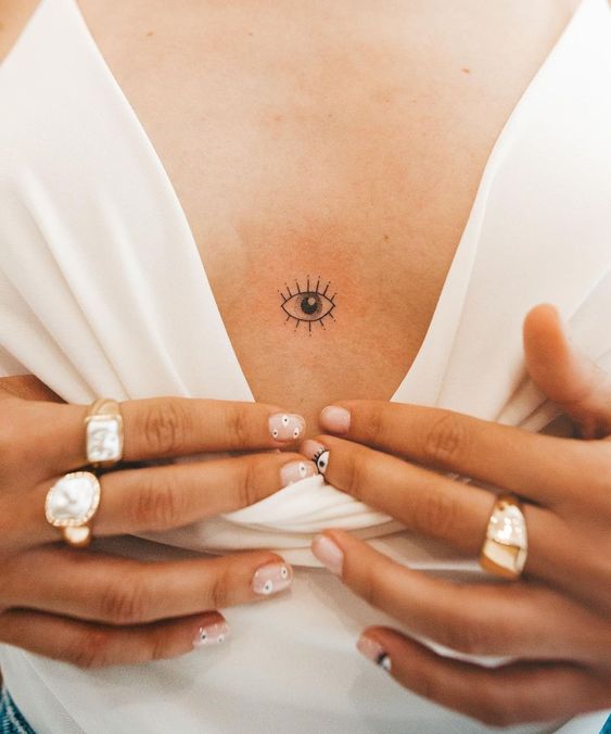 13 tattoo feminina olho grego Pinterest