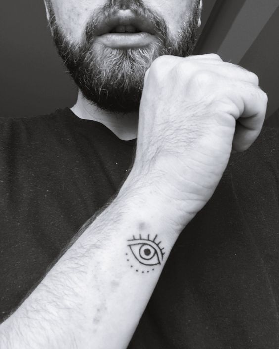 36 tatuagem masculina olho grego Pinterest