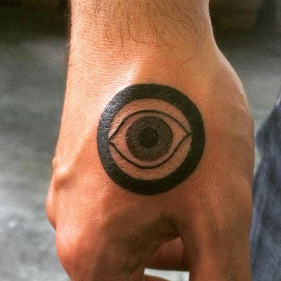 49 tattoo masculina de olho grego na mao Pinterest