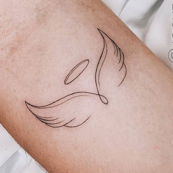 52 tatuagem delicada de luto no braco Pinterest