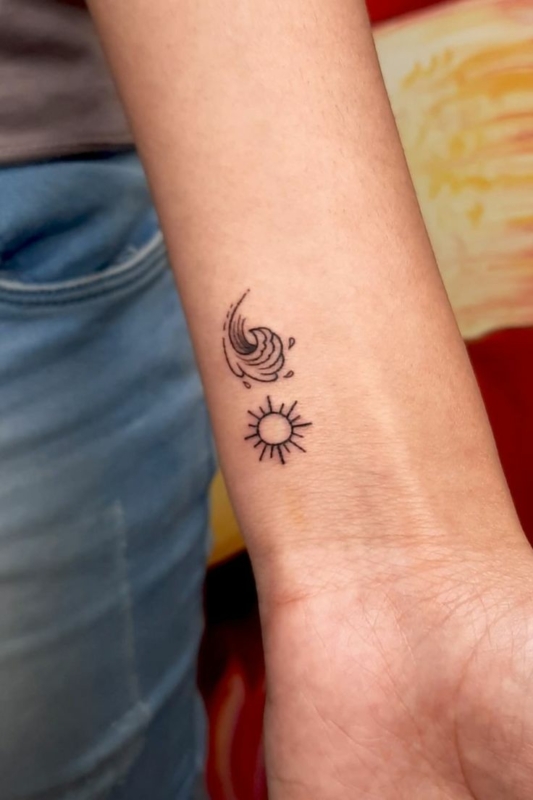 57 tatuagem criativa ponto e virgula Pinterest