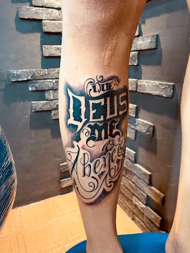 57 tatuagem na perna Que Deus me Abencoe Pinterest