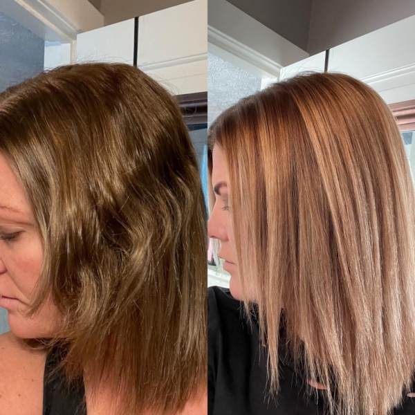 9 antes e depois de shampoozada @kristina pure serenity salon