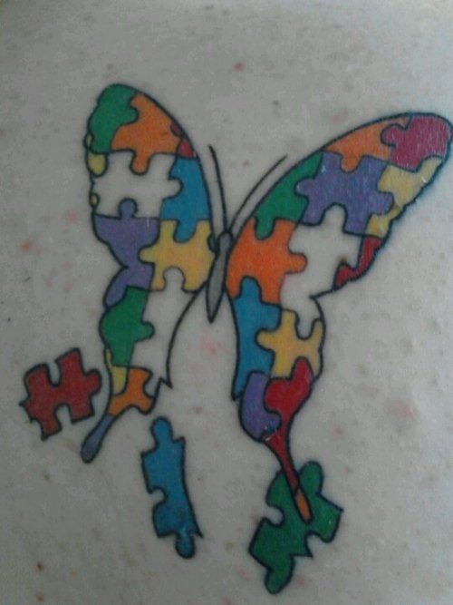 tatuagem autismo