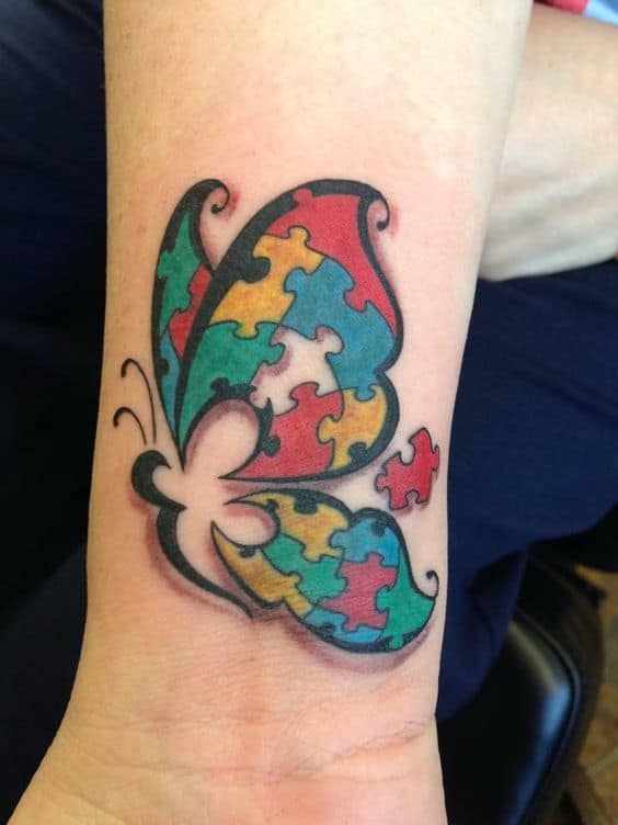 tatuagem autismo