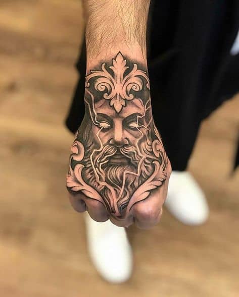 Tatuagem Poseidon ideias