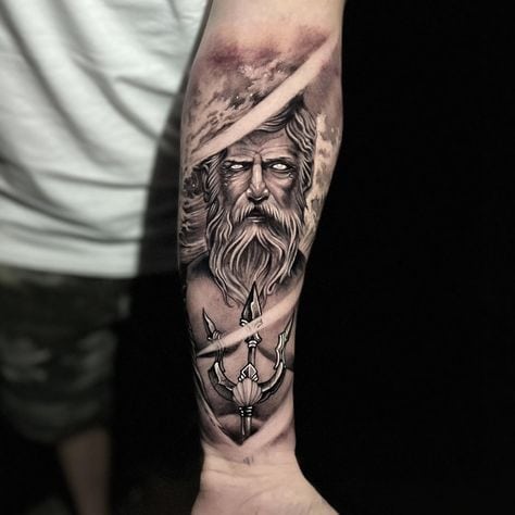 Tatuagem do Poseidon 1