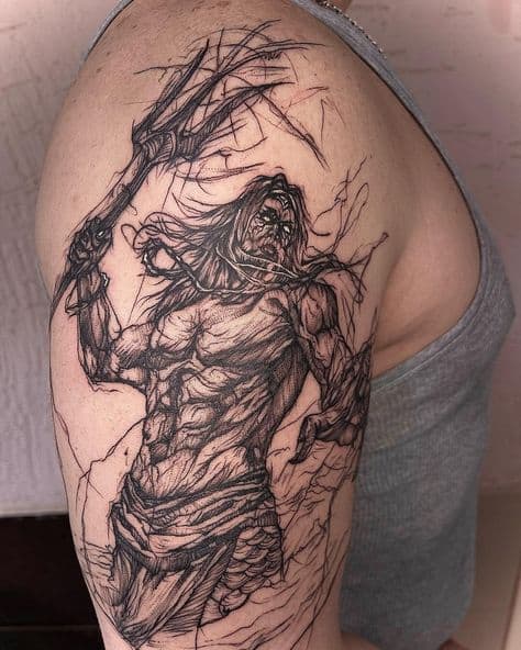 Tatuagem do Poseidon 2
