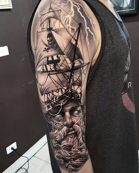 dicas Tatuagem do Poseidon
