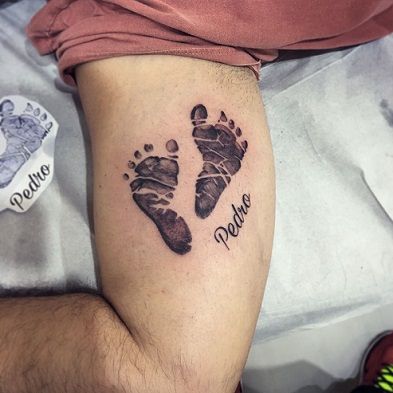 tatuagem Pai e Filho simples 1