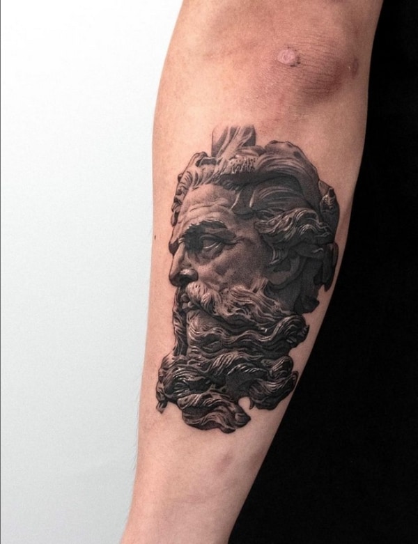1 tattoo antebraco Zeus @dokgonoing