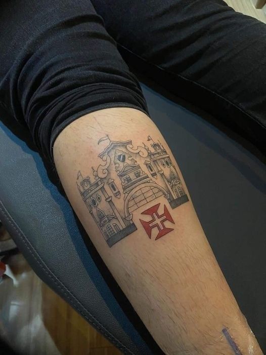 10 tattoo Vasco na perna Pinterest
