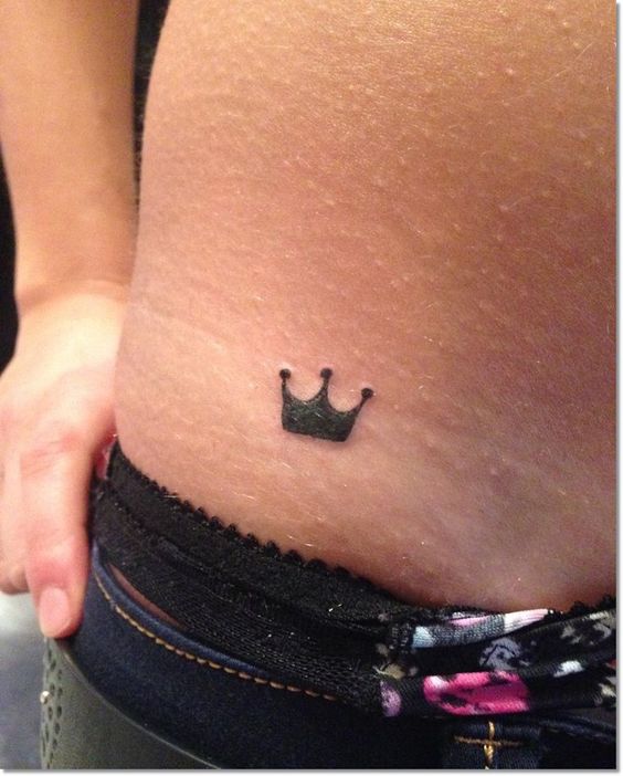 10 tattoo simples de coroa Pinterest