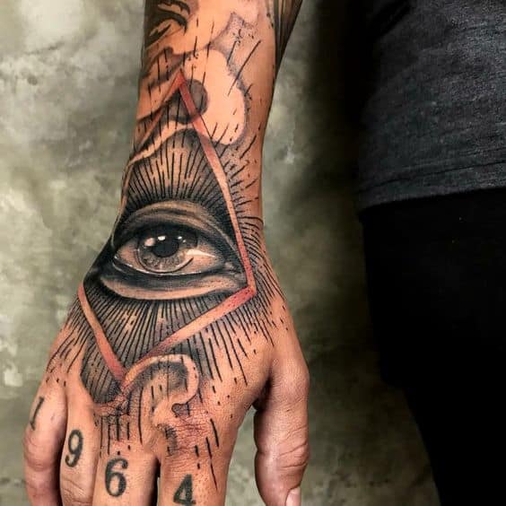 22 tattoo na mão grande Pinterest