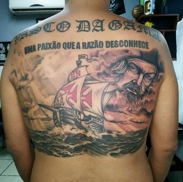 23 tattoo Vasco nas costas @NETVASCO