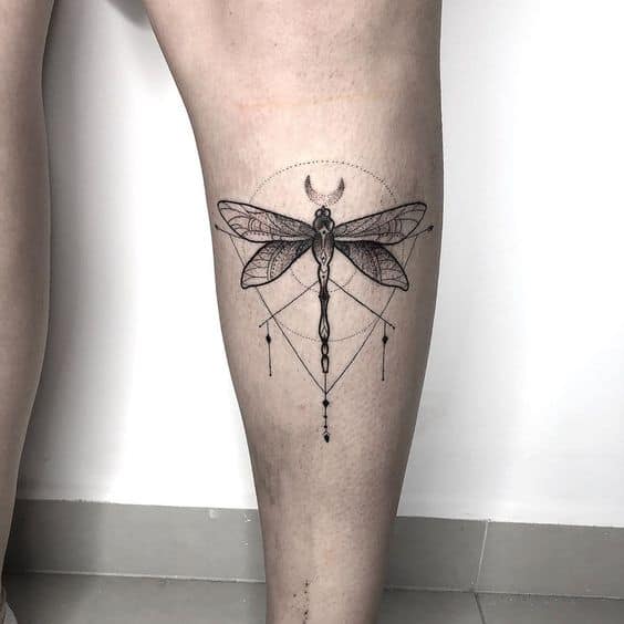 45 tatuagem na canela da perna Pinterest