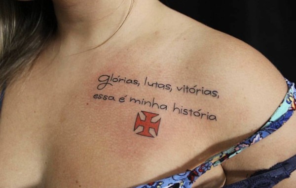 48 tatuagem feminina do Vasco Pinterest