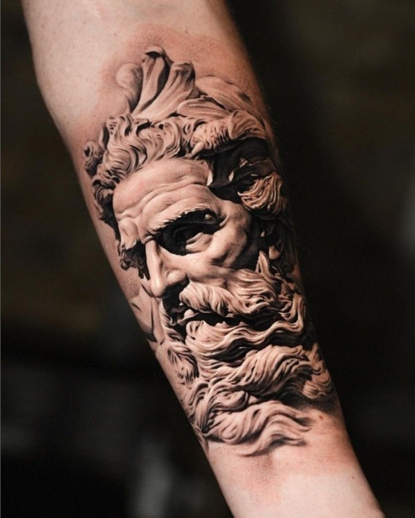 51 tatuagem Zeus @gody tattoo