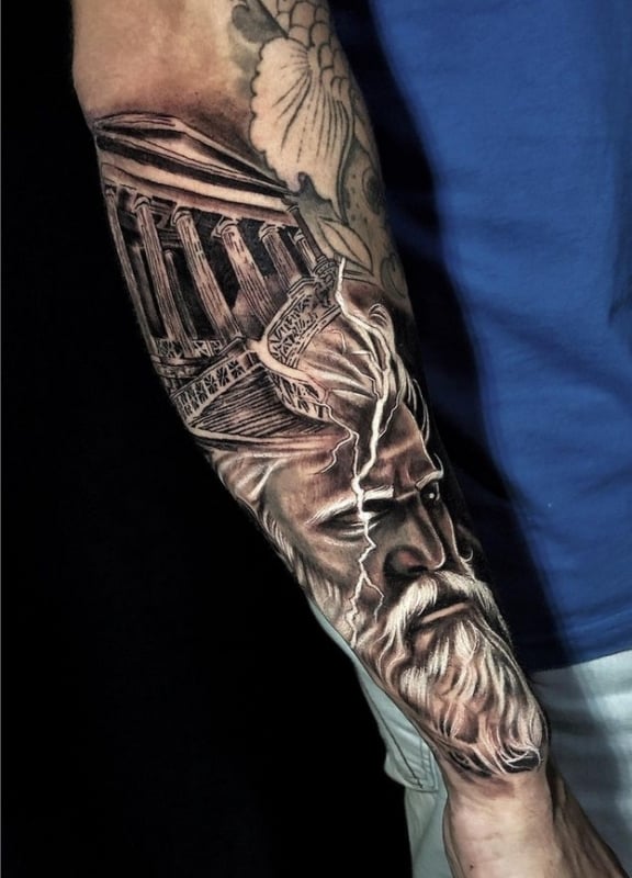 8 tatuagem grande antebraco @tribo tattoo art