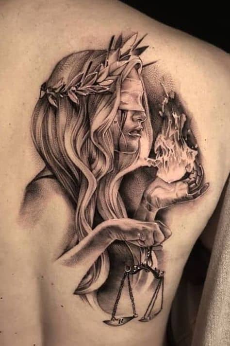 tatuagem mitologia feminina