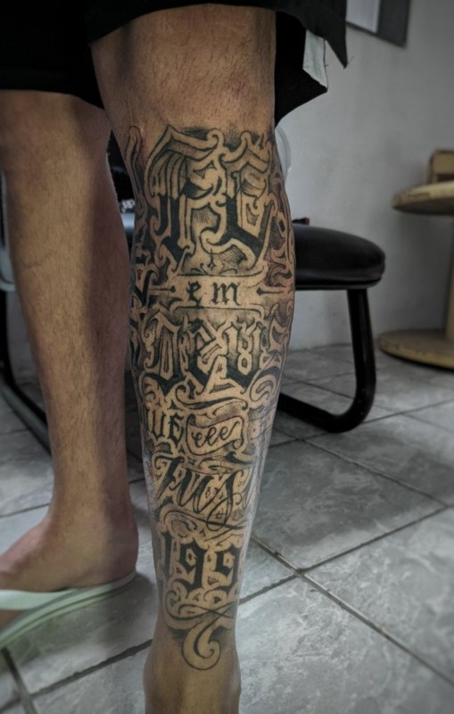 10 tattoo na perna Fé em Deus Pinterest