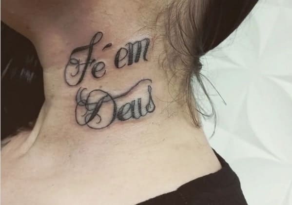 29 tattoo no pescoço Fé em Deus @diegozanardo tattooart