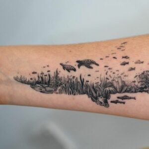 Tatuagem do Mar: +60 Ideias Incríveis e seus Significados!