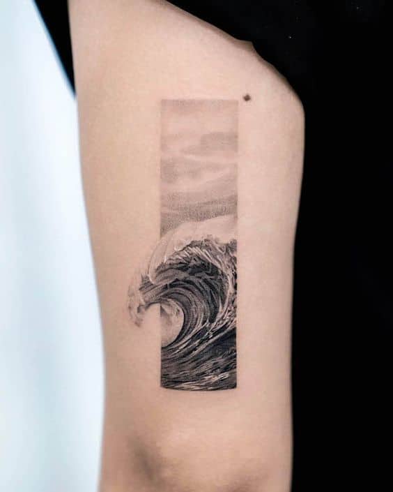 41 tatuagem moderna do mar Pinterest