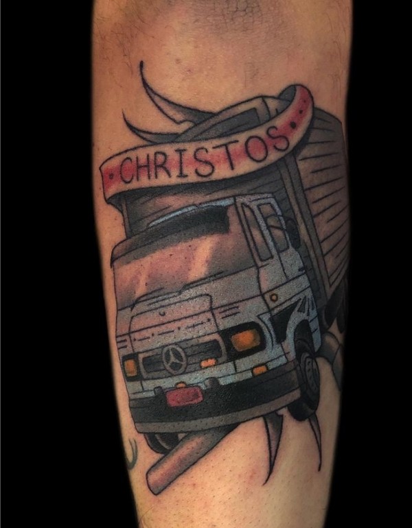5 tattoo caminhão @marcuuscampos