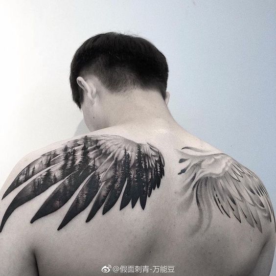 62 tattoo masculina nas costas Pinterest