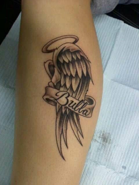 8 tattoo homenagem asa de anjo Pinterest