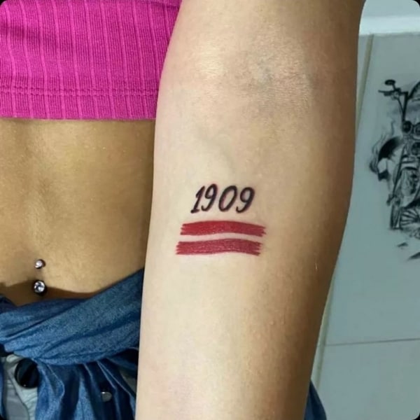 26 tatuagem do Internacional feminina @intertattoo