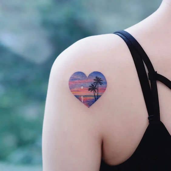 27 tattoo feminina e delicada praia Pinterest